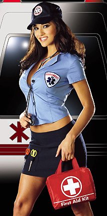 Ann B. Lance - Sexy Adult Nurse Costume Lingerie Outfit